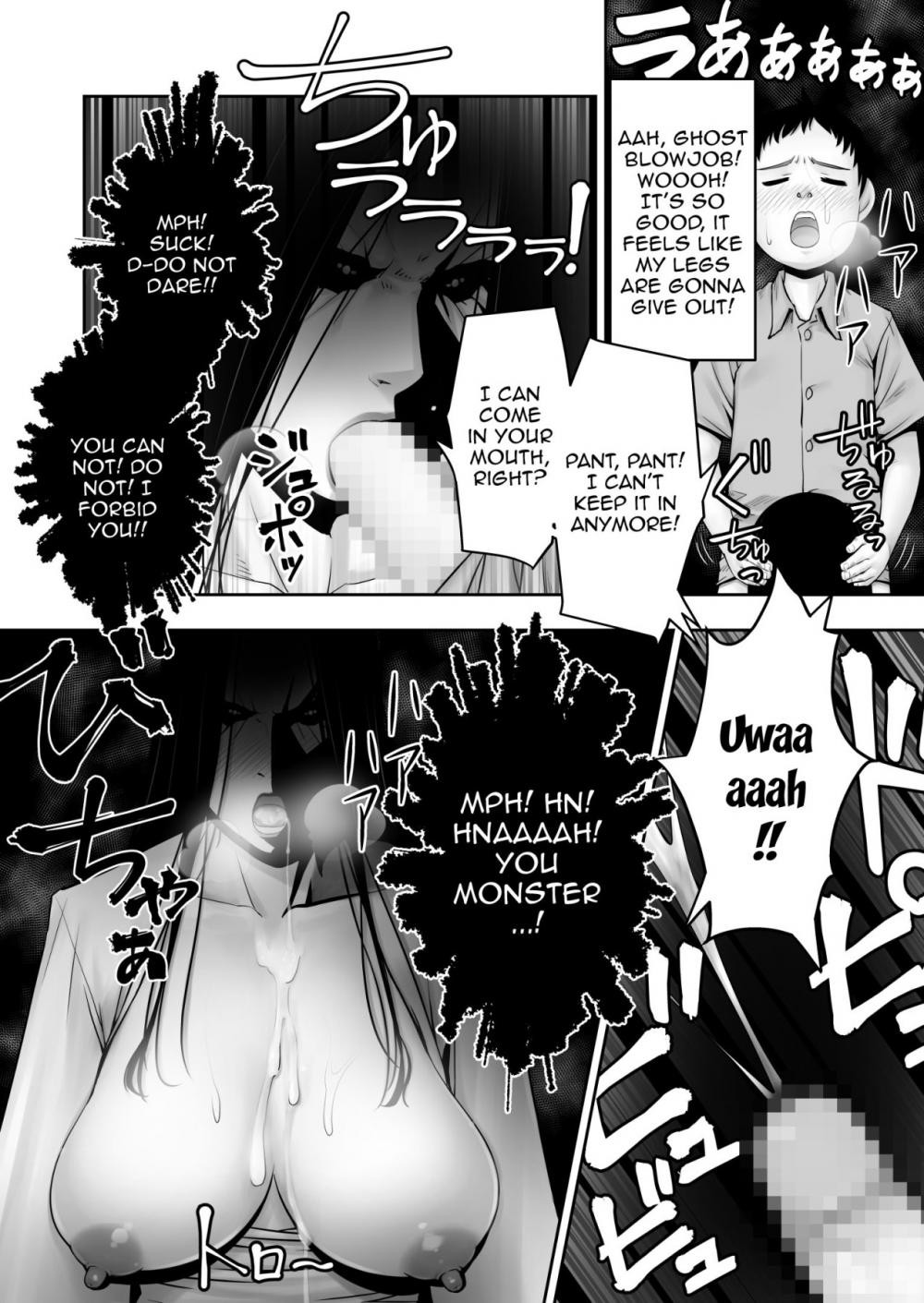 Hentai Manga Comic-The Results Of a Virgin Guy Fucking a Female Ghost That Haunts His Room-Read-20